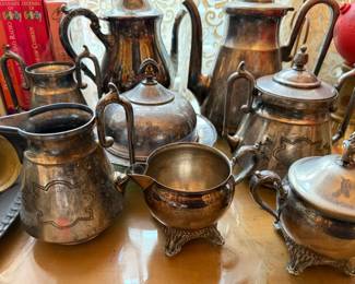 Silver Plated Coffee Service