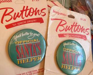Christmas Buttons