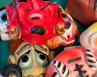 Vintage Halloween Masks
