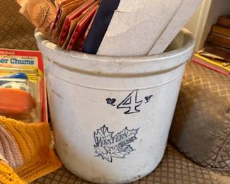 Western Stoneware Crock