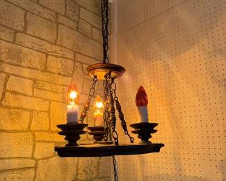 Swag lamp