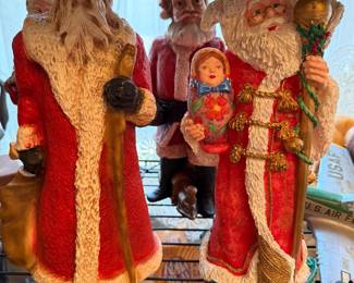 Santa Figurines