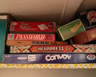Large Quantity of Board Games, Cannot verify if all pieces are in each box