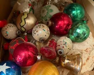 Vintage Christmas Ornaments