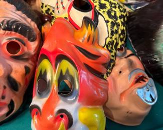 Vintage Halloween Masks