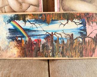 Abstract Art on Board, Frank Piatek Artist