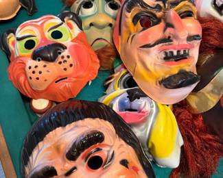 Vintage Halloween Masks