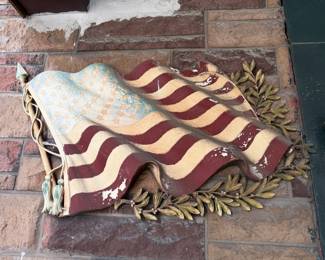 Plastic American Flag