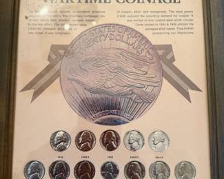 Wartime Coin Collection