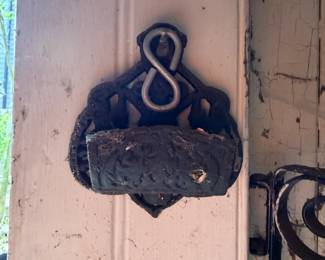 Antique Match Holder