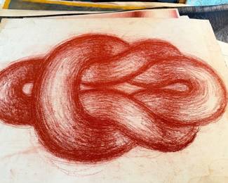 Abstract Art on Paper, Frank Piatek Artist