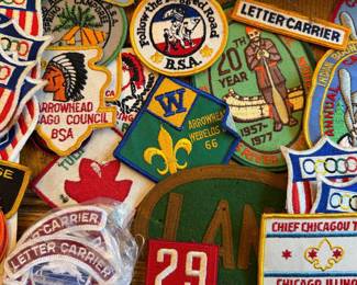 Boy scout Patches