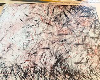 Abstract Art on Paper, Frank Piatek Artist