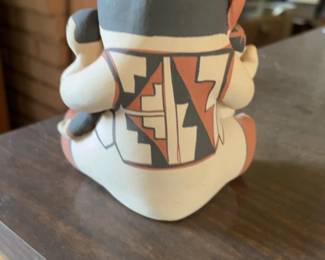 Handmade Jemez Pueblo Pueblo Storyteller Pottery Figurine