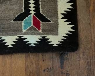 Navajo "Storm Pattern" Rug 38 x 52
