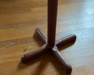 Vintage Octagonal Teak C-Table Side Table