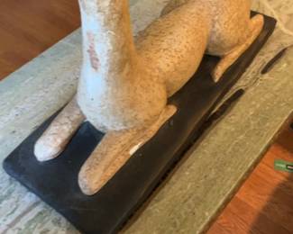  Charlotte Sorkine Noshpitz Reclining Deer Sculpture 