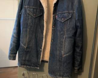 Levi's Sherpa Lined Denim Trucker Jacket