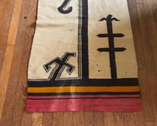 Navajo Yei Pictorial Rug 53 x 28