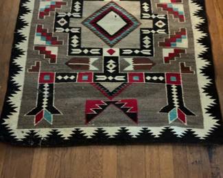 Navajo "Storm Pattern" Rug 38 x 52