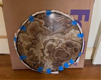 Beautiful Brown Marble Top