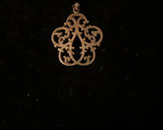 Vintage Sterling Silver Pendant by silversmith James Craig