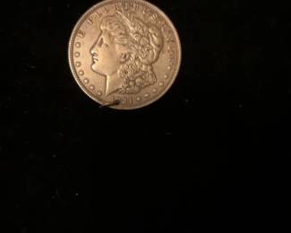 1921 Morgan Silver Dollar Pendant 