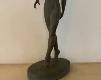 Virginia Morris Pollak Sculpture of Nude Woman "DESHA"