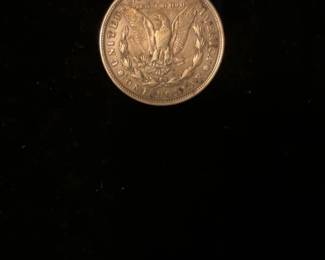 1921 Morgan Silver Dollar Pendant 