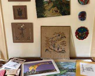 Large collection of affordable art