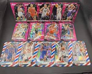 2024-25 NBA Prizm Basketball Card Lot | Pink Ice Parallels, Amen Thompson, Ausar Thompson, Bol Bol & More
