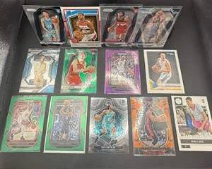 Modern NBA Basketball Card Lot | Nikola Jovic, Matas Buzelis, Tristan da Silva, Alexandre Sarr & Top Rookies