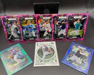 Modern Baseball Parallel & Insert Card Lot | Prizm Pink Cracked Ice, Mosaic, Walker Buehler & Prospects