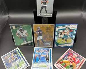 Modern NFL Quarterback Football Card Lot | Brock Purdy, C.J. Stroud, Bryce Young, Jalen Hurts & Trevor Lawrence