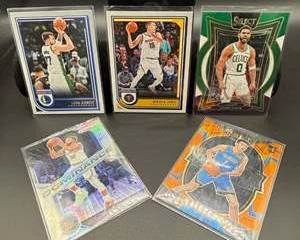 NBA Basketball Card Lot | Luka Doncic, Stephen Curry, Nikola Jokic, Jayson Tatum & Chet Holmgren RC