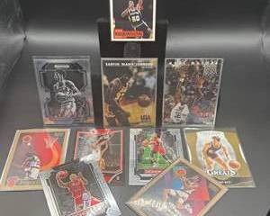 NBA Legends Basketball Card Lot | Magic Johnson, Kareem Abdul-Jabbar, David Robinson, Dennis Rodman, Patrick Ewing