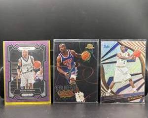 NBA Basketball Card Lot | Allen Iverson, Russell Westbrook & Kenny Anderson | Prizm, SkyBox & Revolution
