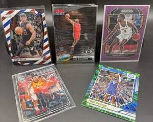 NBA Basketball Card Lot | Jimmy Butler, Donovan Mitchell, Paul George, Evan Mobley RC & Zion Williamson
