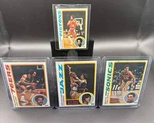 1976-77 Topps Basketball Card Lot | Pete Maravich, Dennis Johnson, Eric Money & Henry Bibby