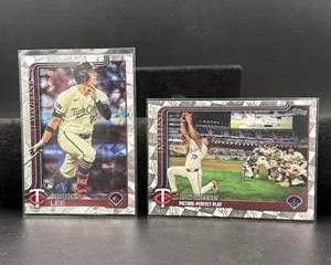 Minnesota Twins Card Lot | Brooks Lee Rookie & Pablo López "Say Cheese!" Topps Inserts