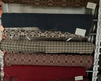 Primitive Farmhouse Fabric Rolls - Reproduction Civil War Era