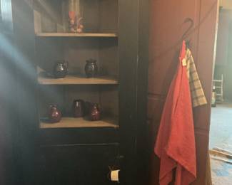 Primitive Black Jelly Cabinet