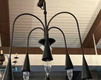 Mid-Century Modern Sputnik Chandelier