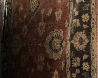 Peshawar Ziegler Hand-Knotted Wool Rug
