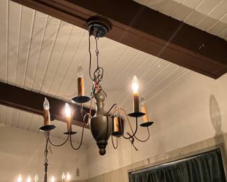 Irvin's Tinware Harrison Chandelier