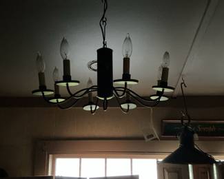 Primitive Country Style 6-Light Chandelier