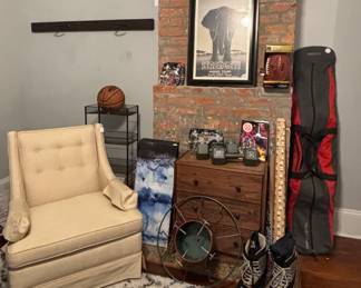Sports and fitness equipment, furniture
