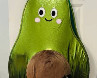 Maternity Halloween costume (avocado)