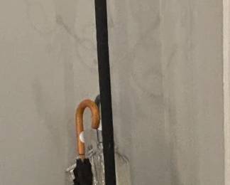 Coat and umbrella rack