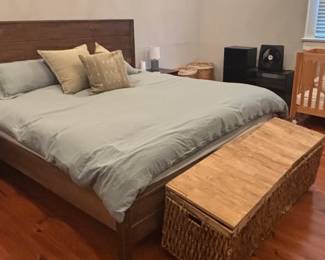 King-sided bed frame